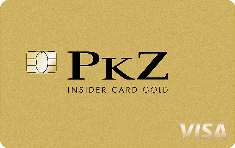 PKZ Insider Card Gold Visa